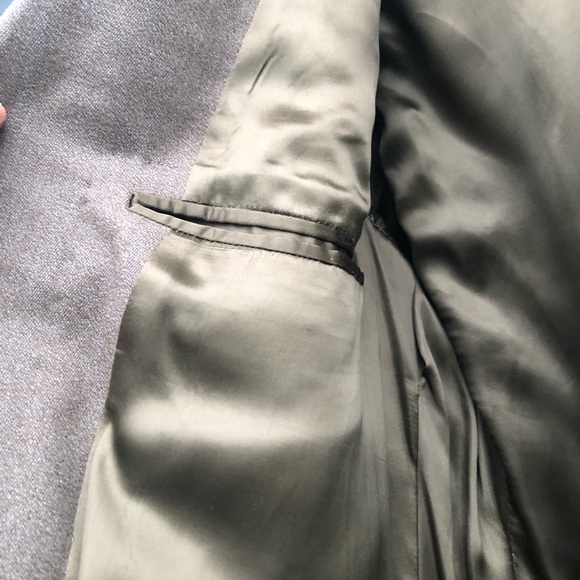 Henry Poole Savle Row London pure cashmere brown coat Size M - Picture 12 of 16